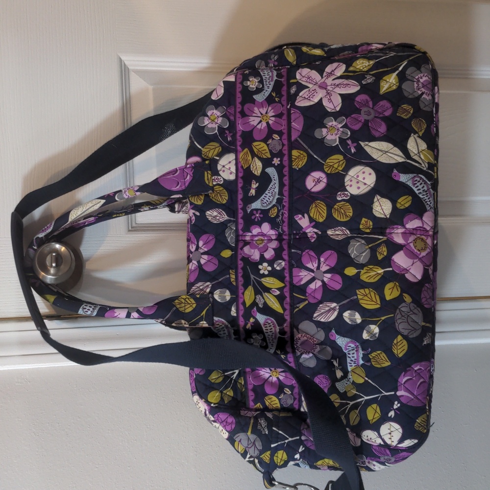 Four Piece Vera Bradley Duffle and travel set